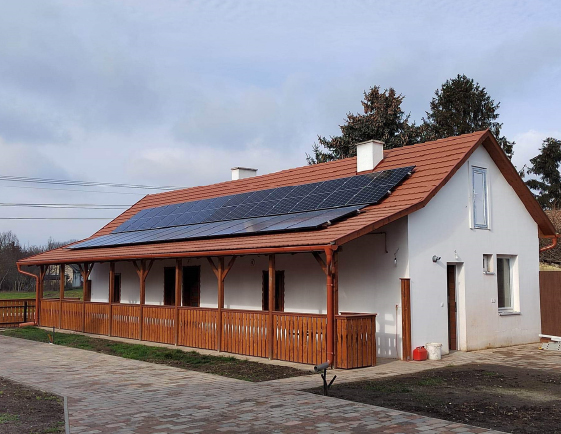 10,0 kWp napelemes rendszer