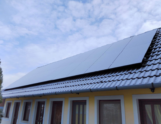 10,0 kWp napelemes rendszer
