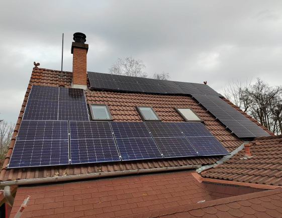 7,0 kWp napelemes rendszer
